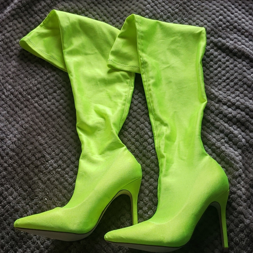 Thigh high boots, New